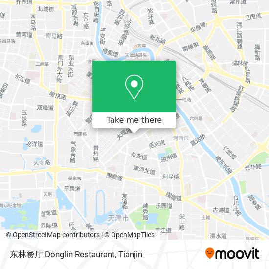 东林餐厅 Donglin Restaurant map