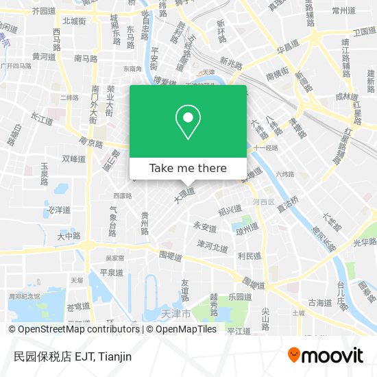 民园保税店 EJT map