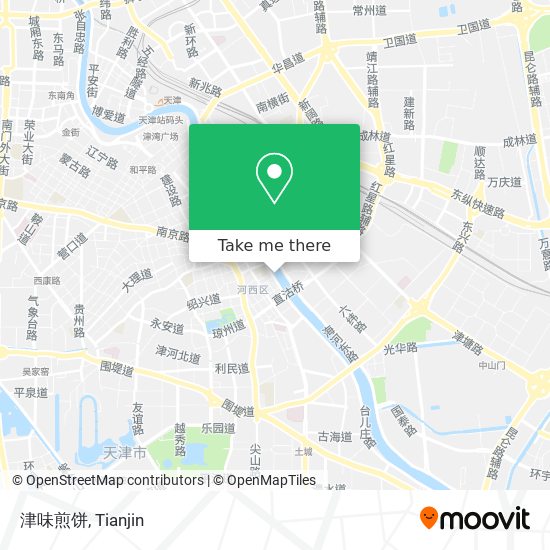 津味煎饼 map