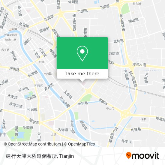 建行天津大桥道储蓄所 map