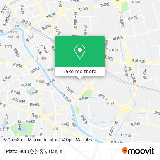 Pizza Hut (必胜客) map