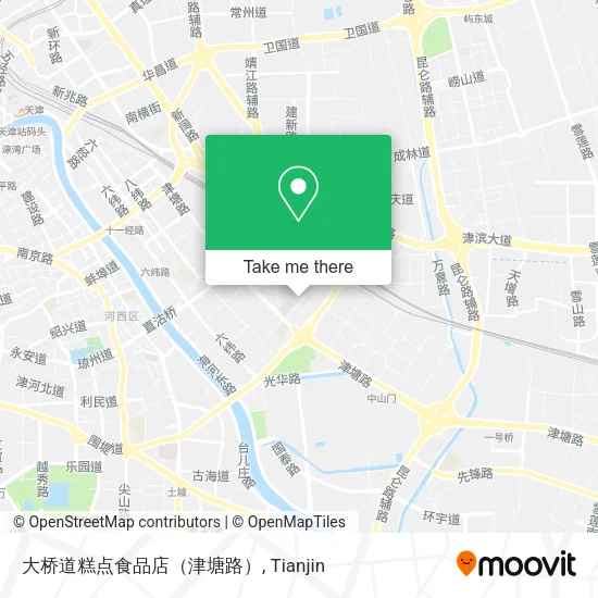 大桥道糕点食品店（津塘路） map