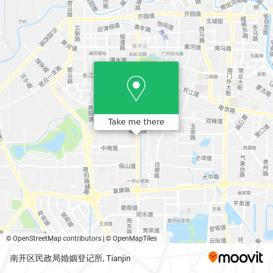 南开区民政局婚姻登记所 map