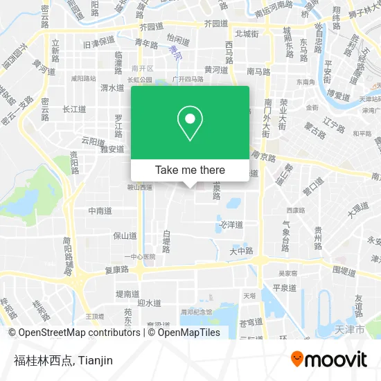 福桂林西点 map