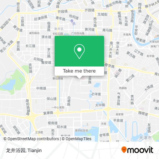 龙井浴园 map