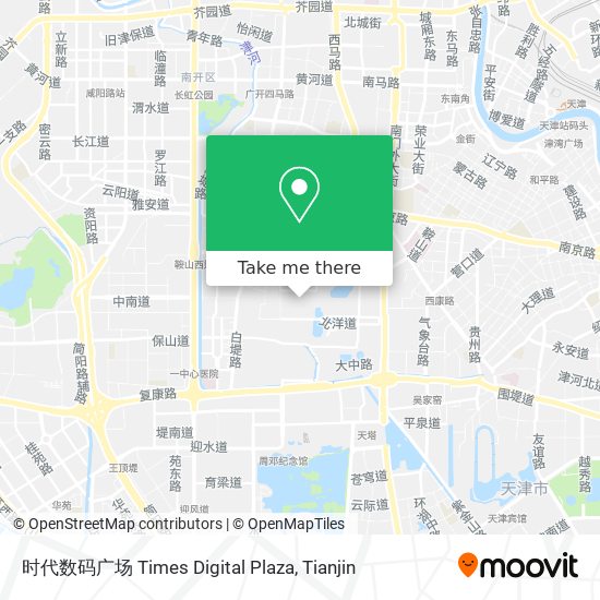 时代数码广场 Times Digital Plaza map