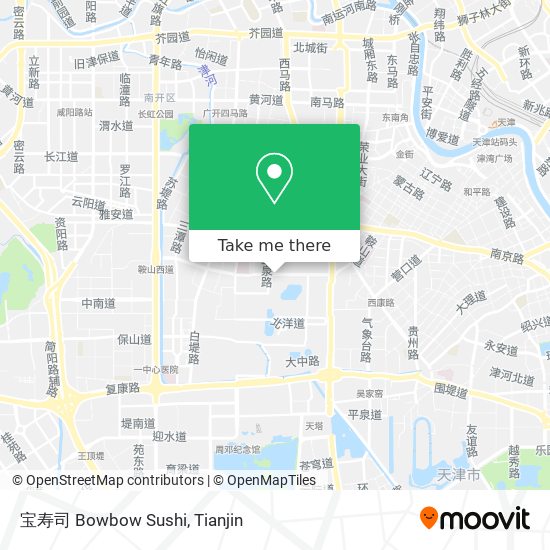 宝寿司 Bowbow Sushi map