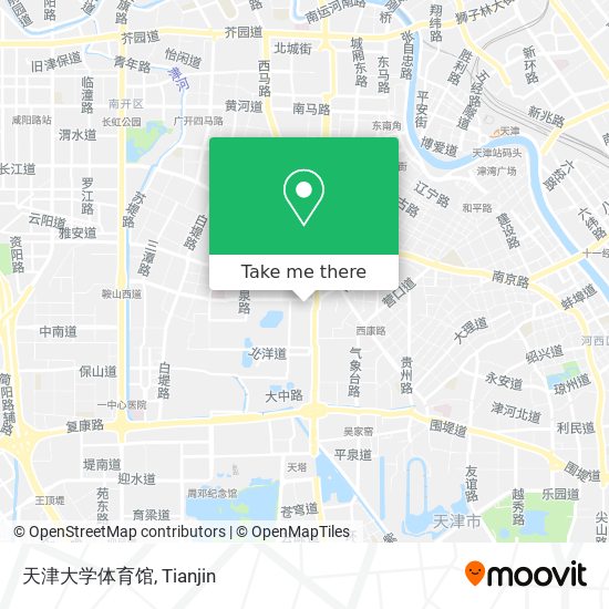 天津大学体育馆 map