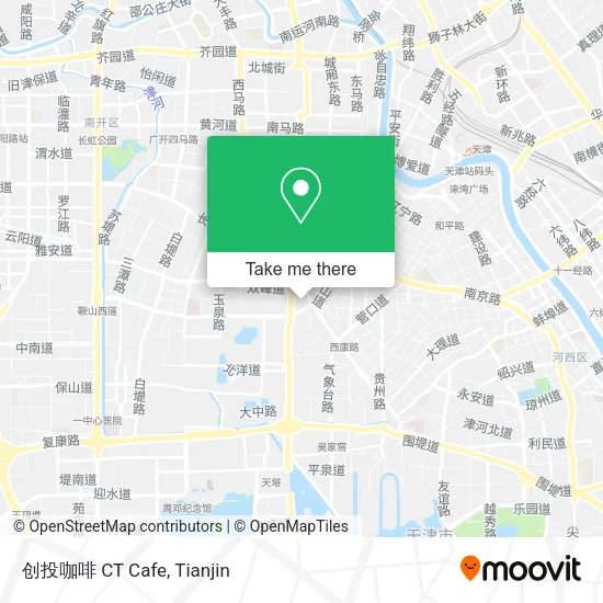 创投咖啡 CT Cafe map