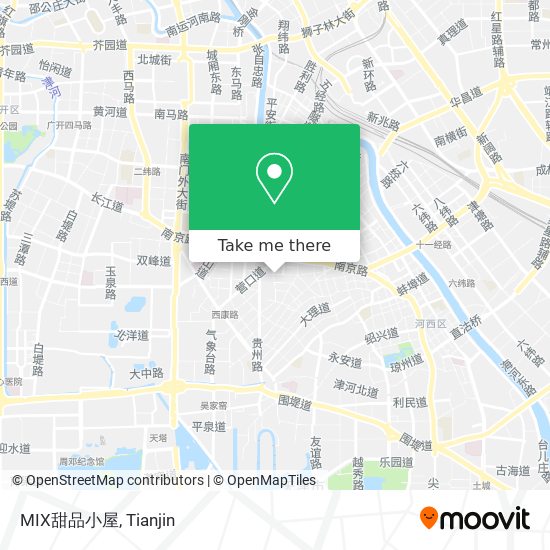 MIX甜品小屋 map
