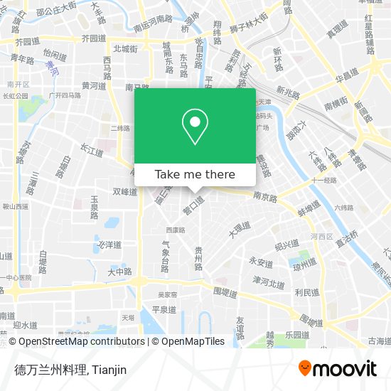 德万兰州料理 map