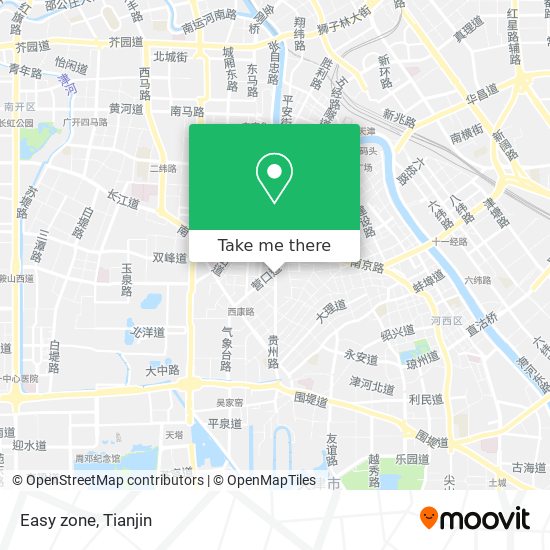 Easy zone map