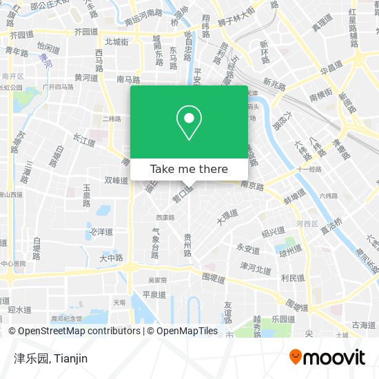津乐园 map
