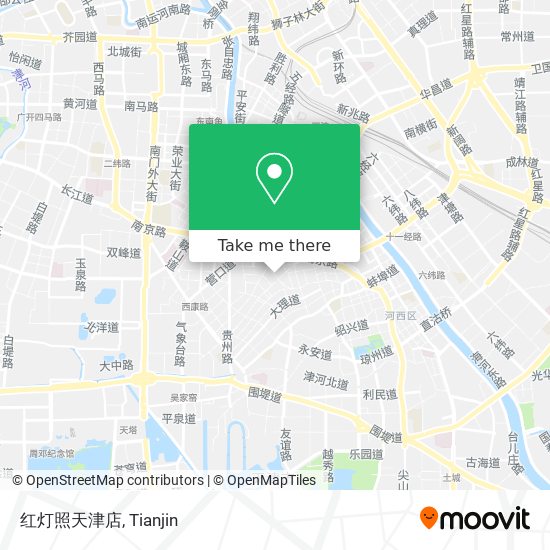 红灯照天津店 map