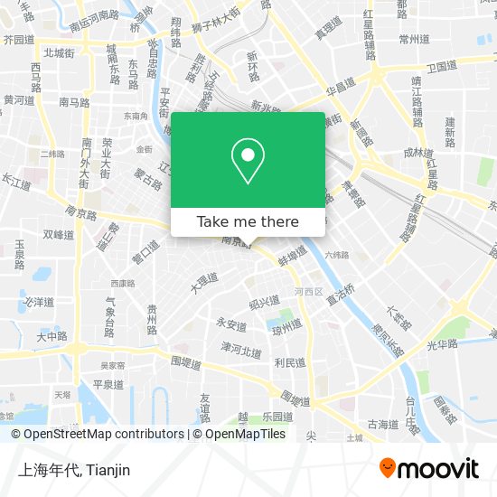 上海年代 map