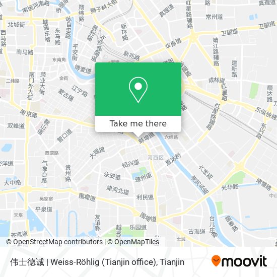 伟士德诚 | Weiss-Röhlig (Tianjin office) map