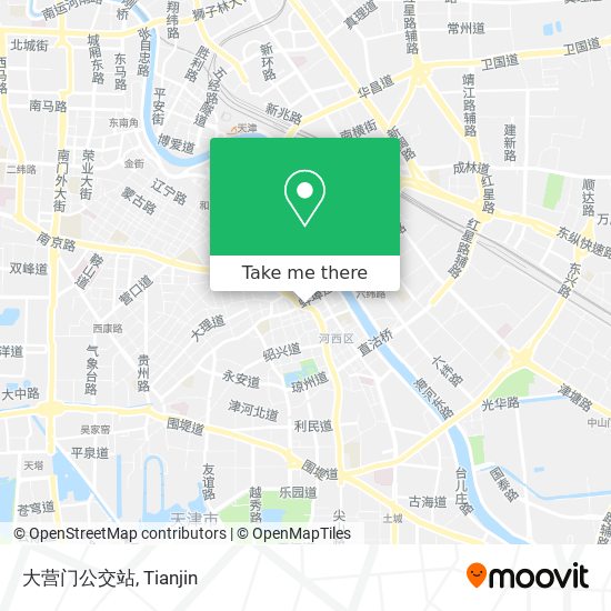 大营门公交站 map