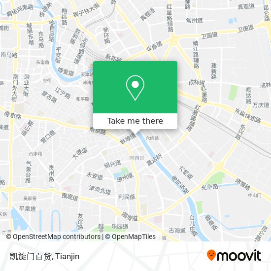 凯旋门百货 map