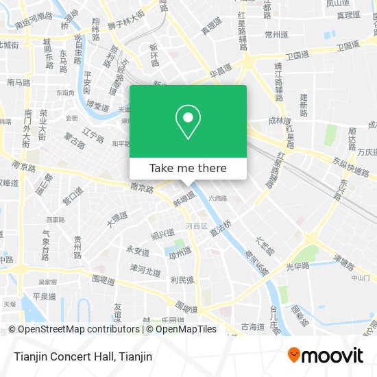 Tianjin Concert Hall map