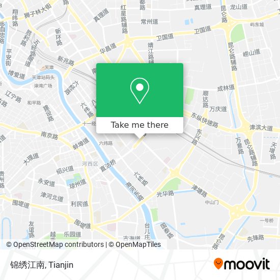 锦绣江南 map