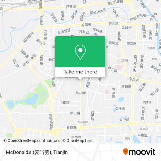 McDonald's (麦当劳) map