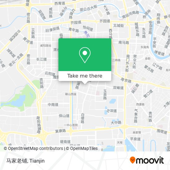 马家老铺 map