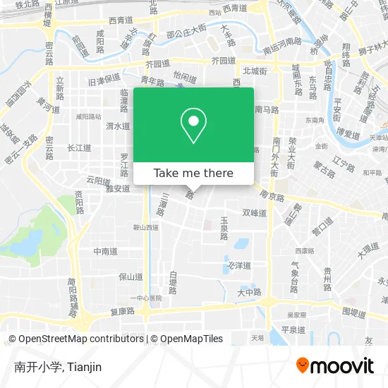 南开小学 map
