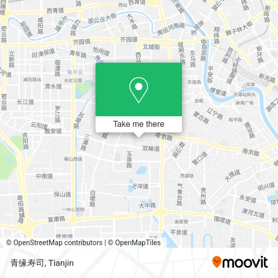 青缘寿司 map