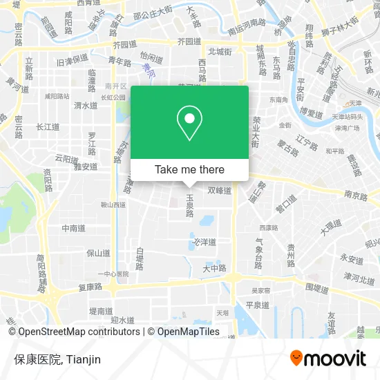 保康医院 map