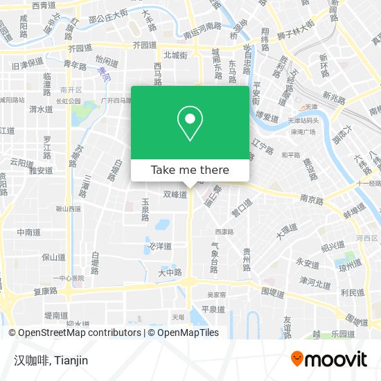 汉咖啡 map