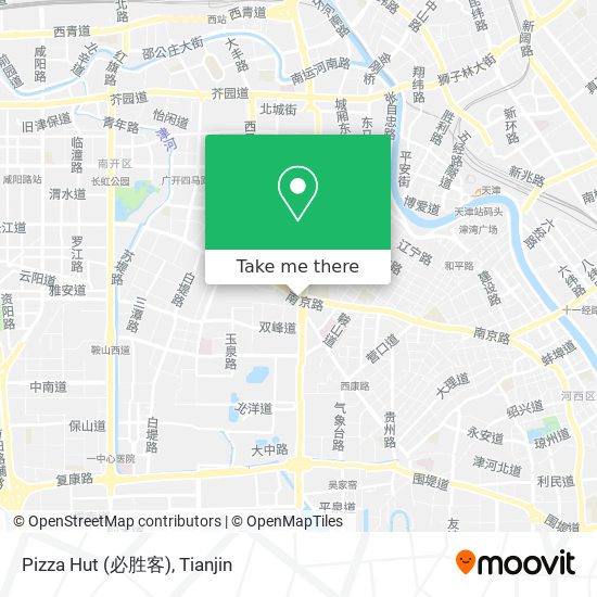 Pizza Hut (必胜客) map