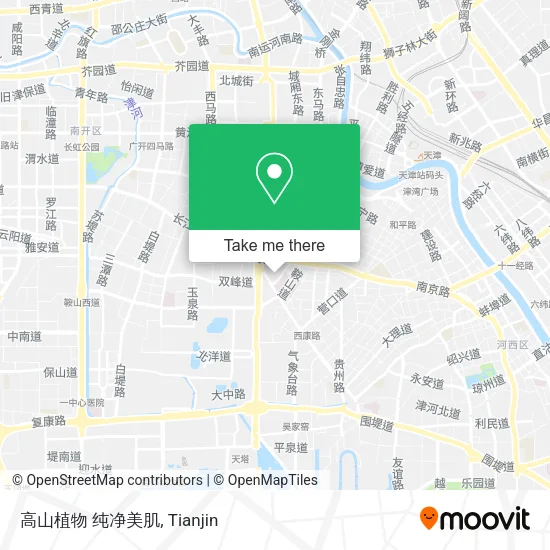 高山植物 纯净美肌 map