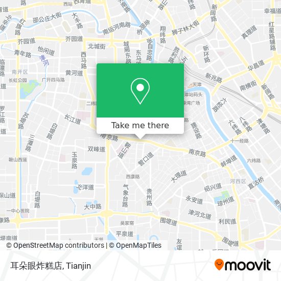 耳朵眼炸糕店 map
