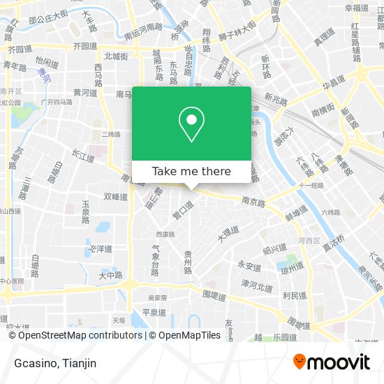 Gcasino map