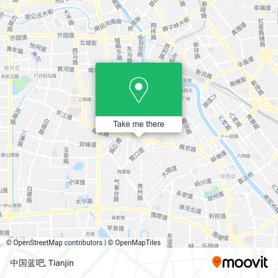 中国蓝吧 map