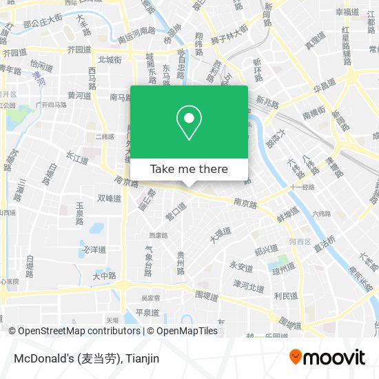 McDonald's (麦当劳) map