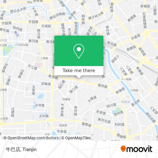 牛巴店 map