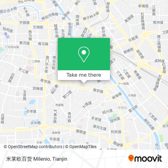 米莱欧百货 Milenio map