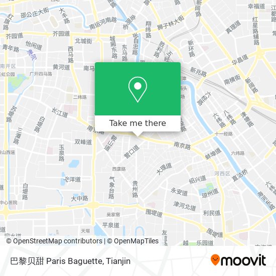 巴黎贝甜 Paris Baguette map