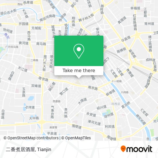 二番煮居酒屋 map