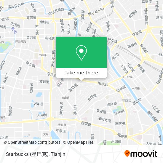 Starbucks (星巴克) map