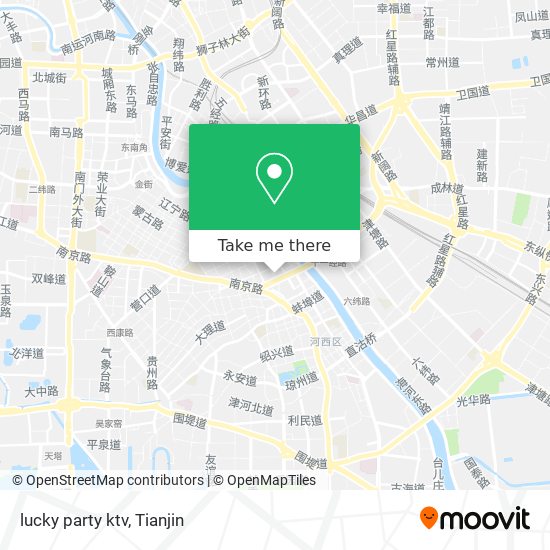 lucky party ktv map