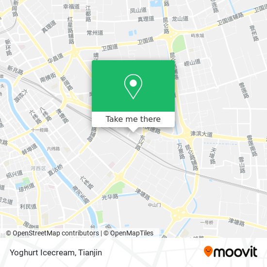 Yoghurt Icecream map