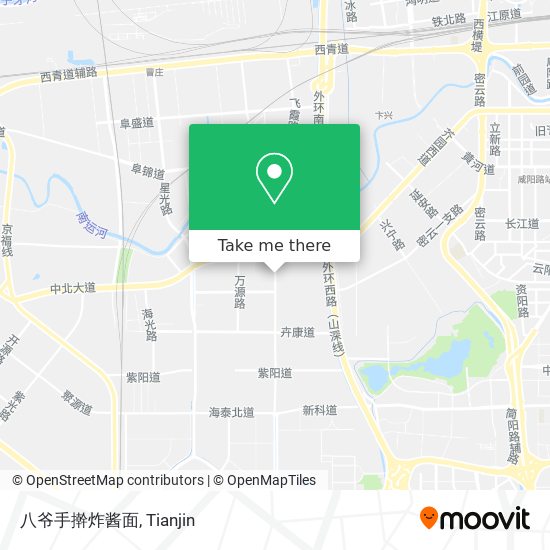 八爷手擀炸酱面 map