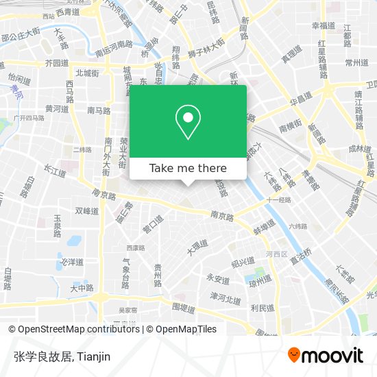 张学良故居 map