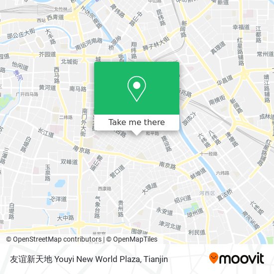 友谊新天地 Youyi New World Plaza map