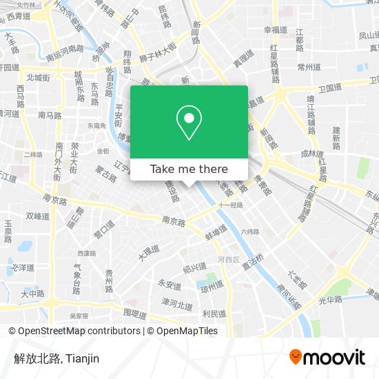解放北路 map