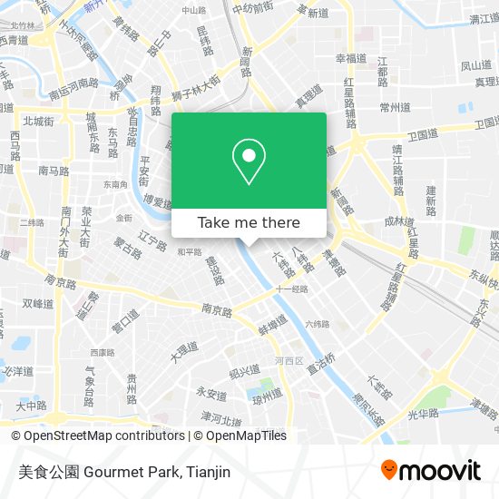 美食公園 Gourmet Park map
