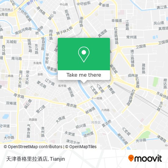 天津香格里拉酒店 map