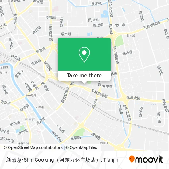 新煮意•Shin Cooking（河东万达广场店） map